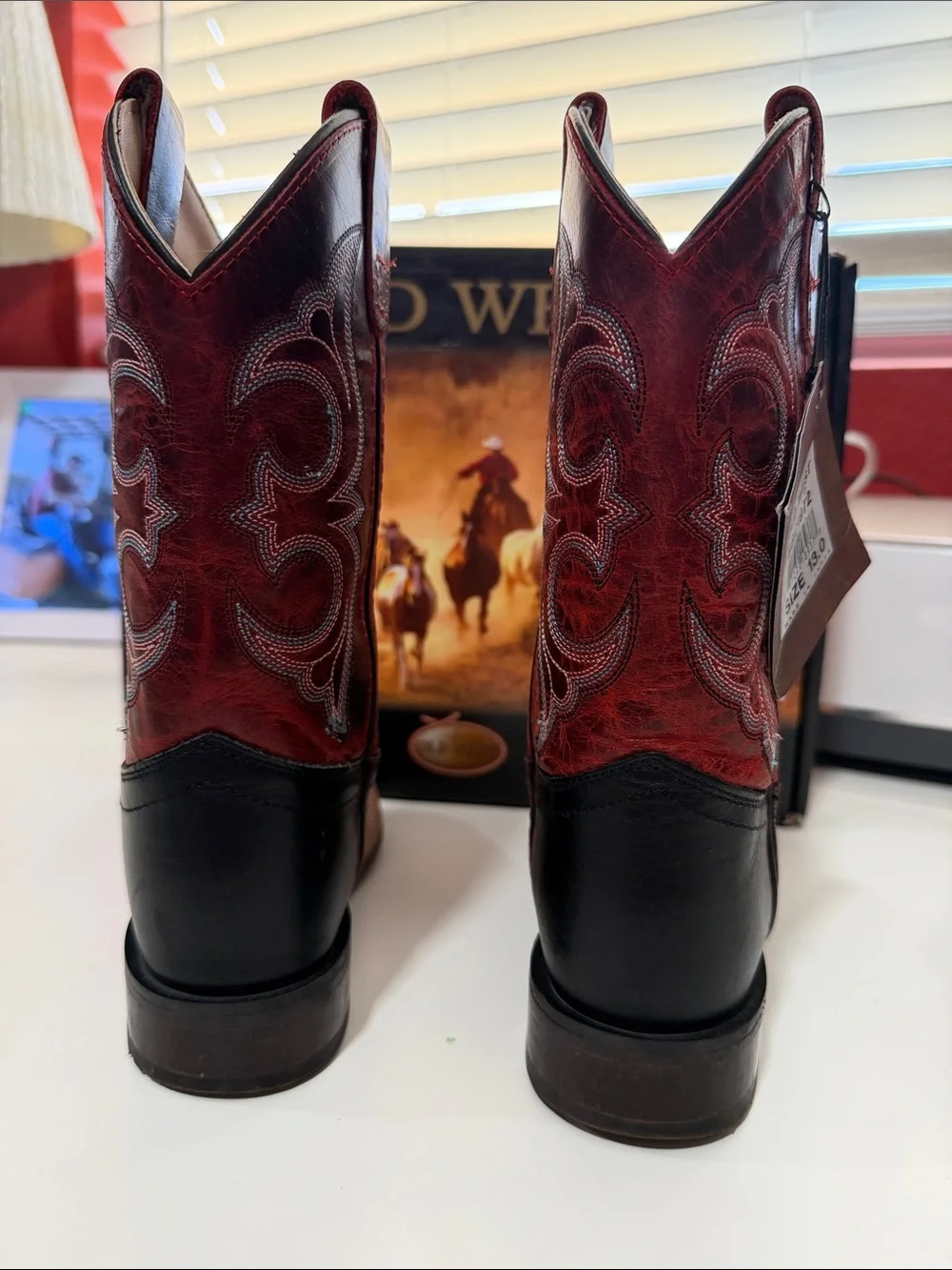 Boys Old West Boots 13C